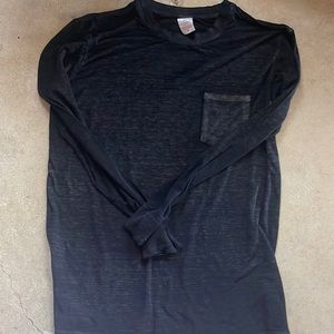 Medium sheer long sleeve